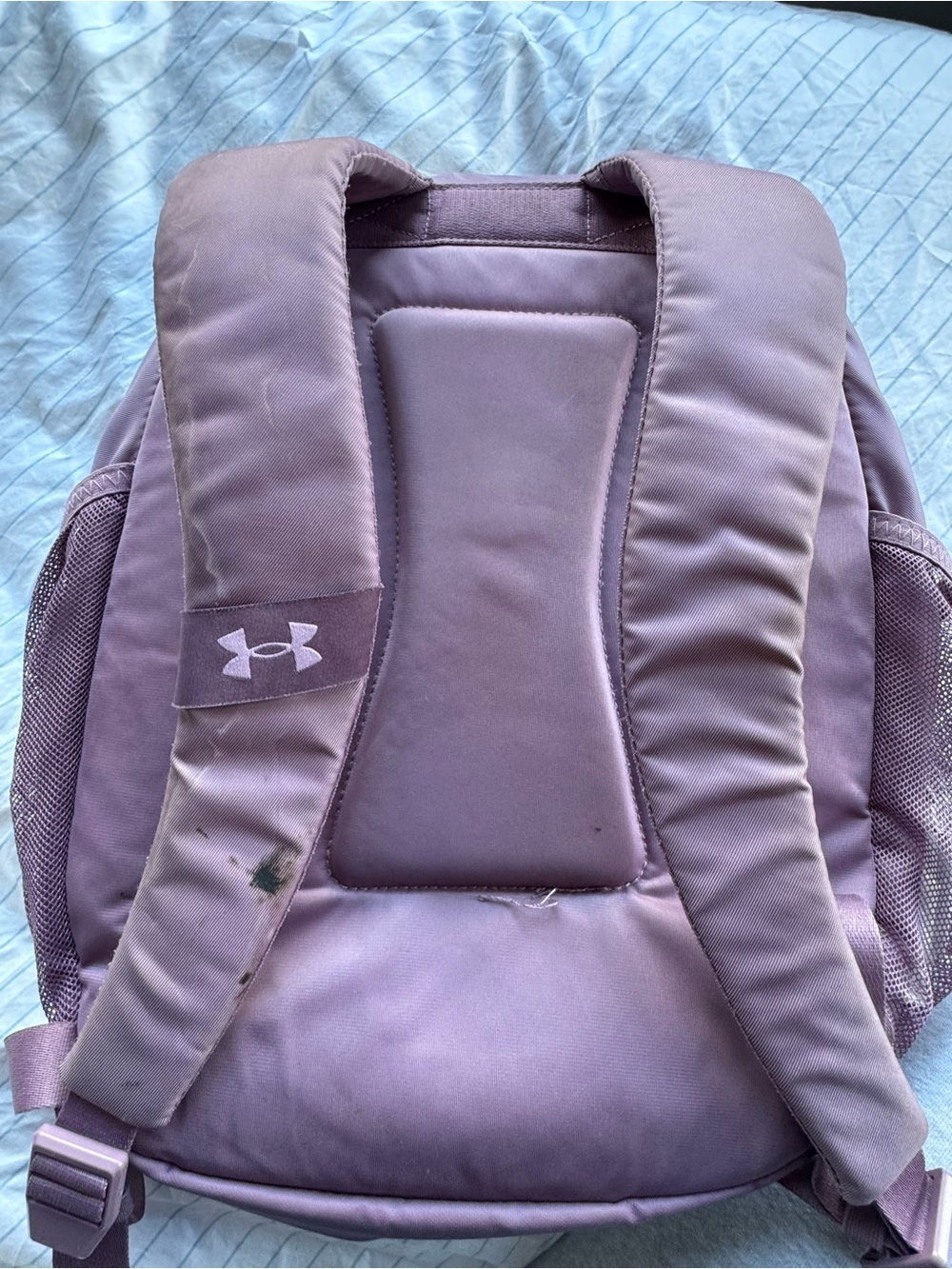 Under Armour Dusty Mauve Campus Backpack - Picture 3 of 6